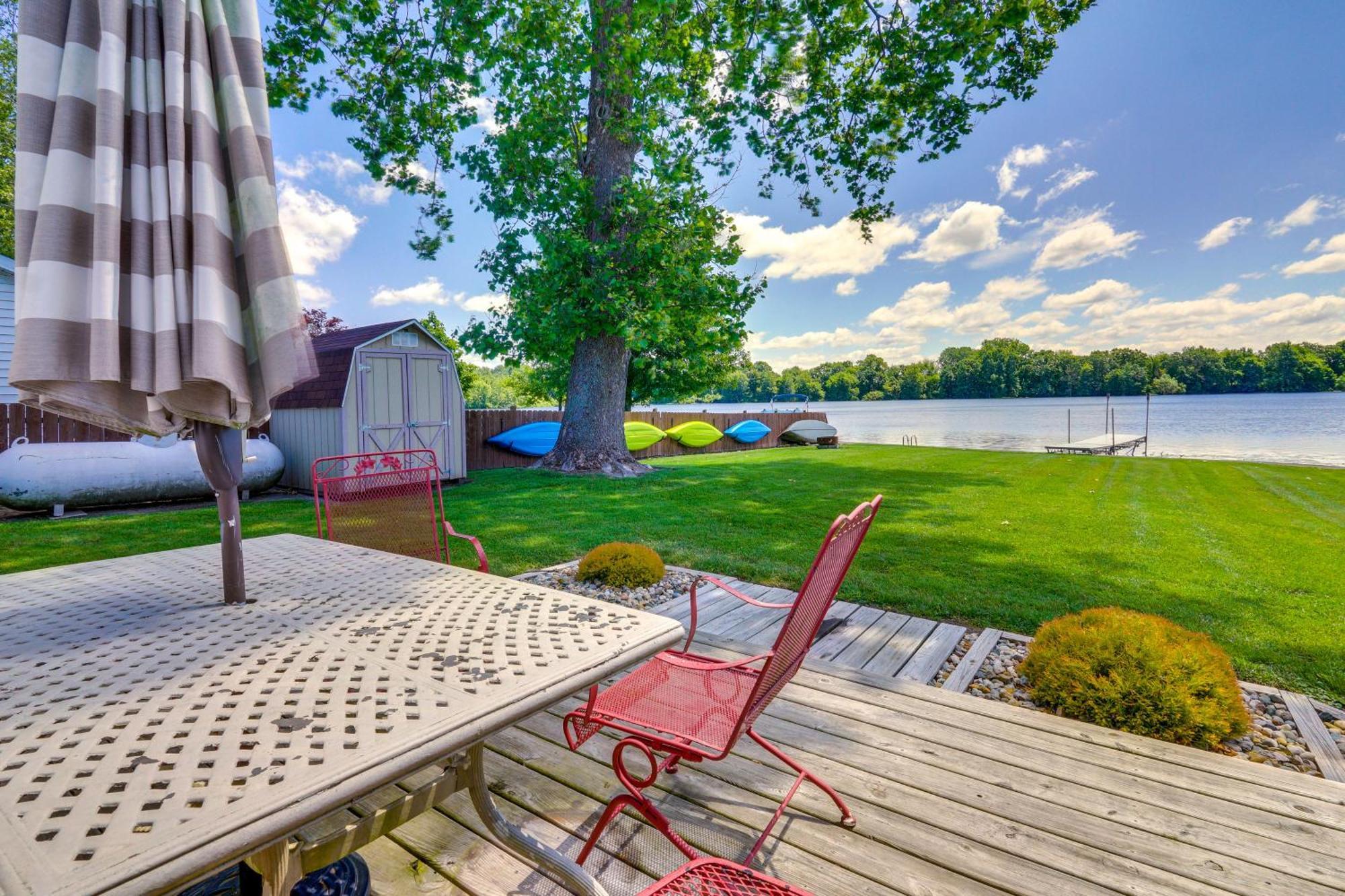 Howe Retreat With Fire Pit And Private Boat Dock! Dış mekan fotoğraf